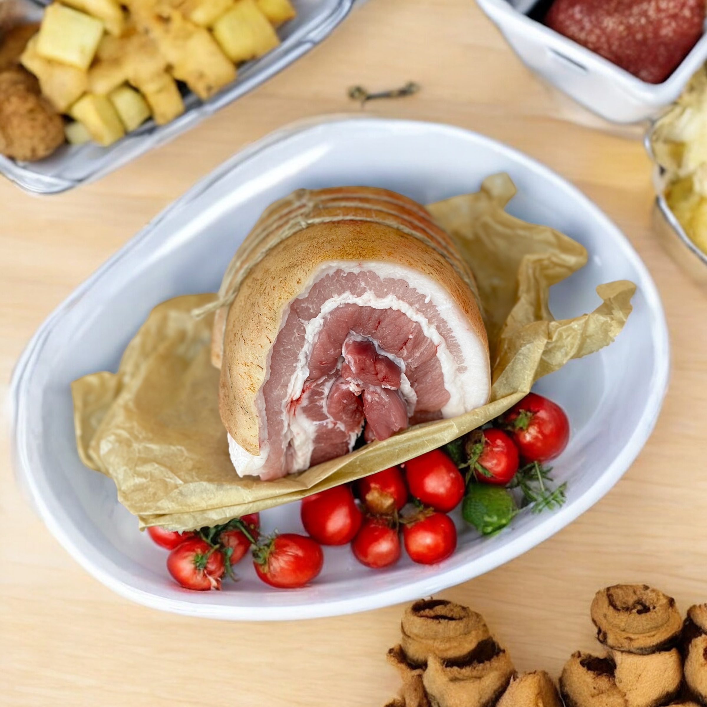 Мясной рулет