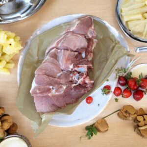 Свиной кострец на кости без шкуры