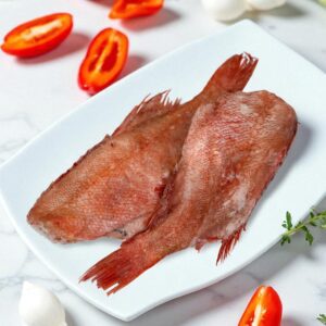 Окунь потрошеный без головы с/м 300-500 гр