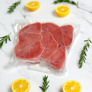 Тунец филе стейки  в/у 500 гр